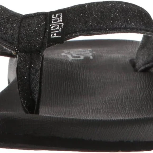 Women's Rubber Flip-Flops Slip-On Summer Sandals with Memory Foam Cushion